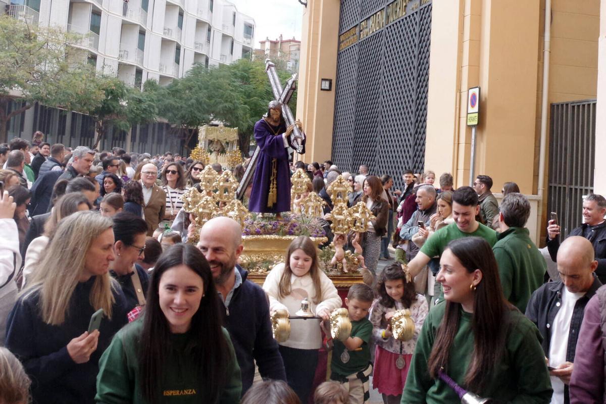 Procesión infantil de la Archicofradía de la Esperanza