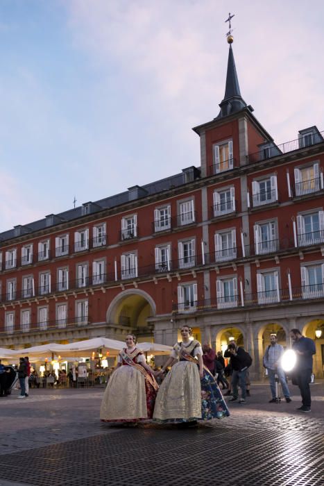 Las Falleras Mayores de Gandia, en Madrid