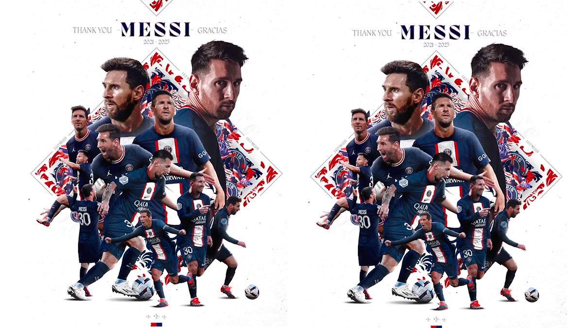 El PSG da la gracias a Leo Messi