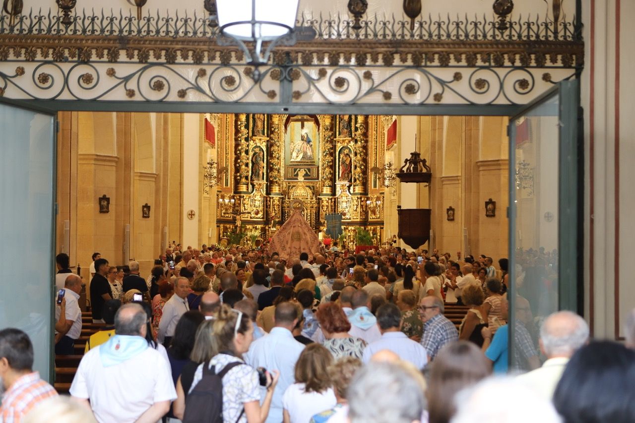 El regreso de la Virgen de las Huertas a Lorca por Feria, en imágenes