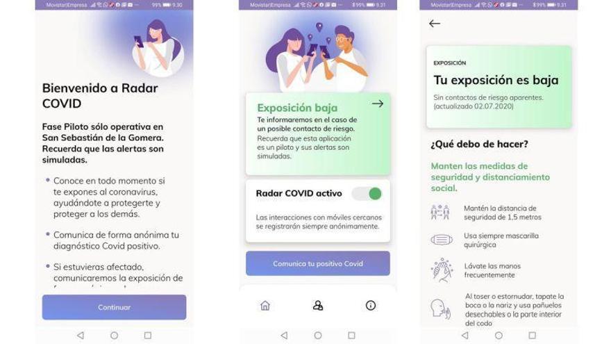 La app Radar Covid supera los 4 millones de descargas con 13 comunidades conectadas