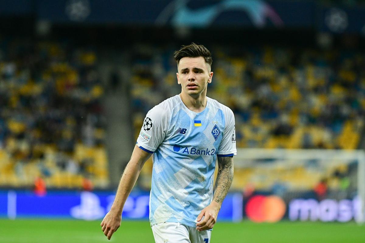 Mykola Shaparenko, jugador del Dynamo Kiev