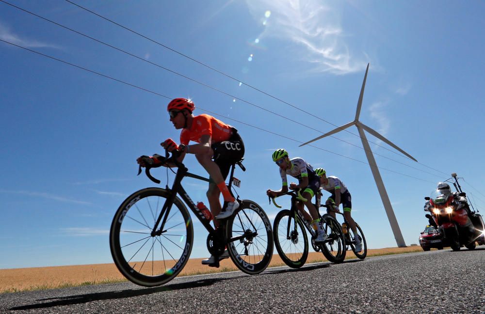 Tour de Francia: La cuarta etapa, en imágenes.