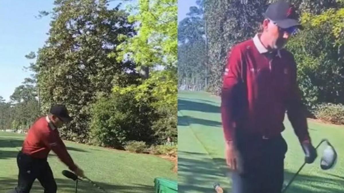 Sergio García, durante el Masters de Augusta