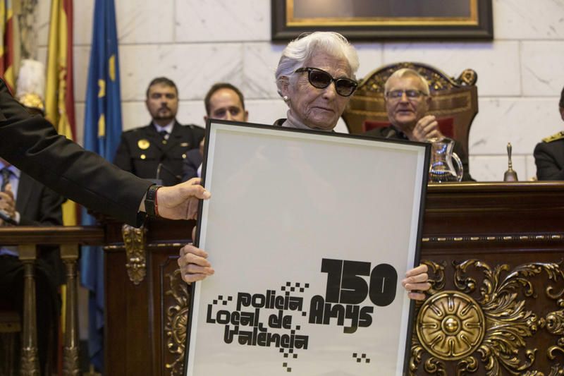 Celebración de los 150 años de la Policía Local de València