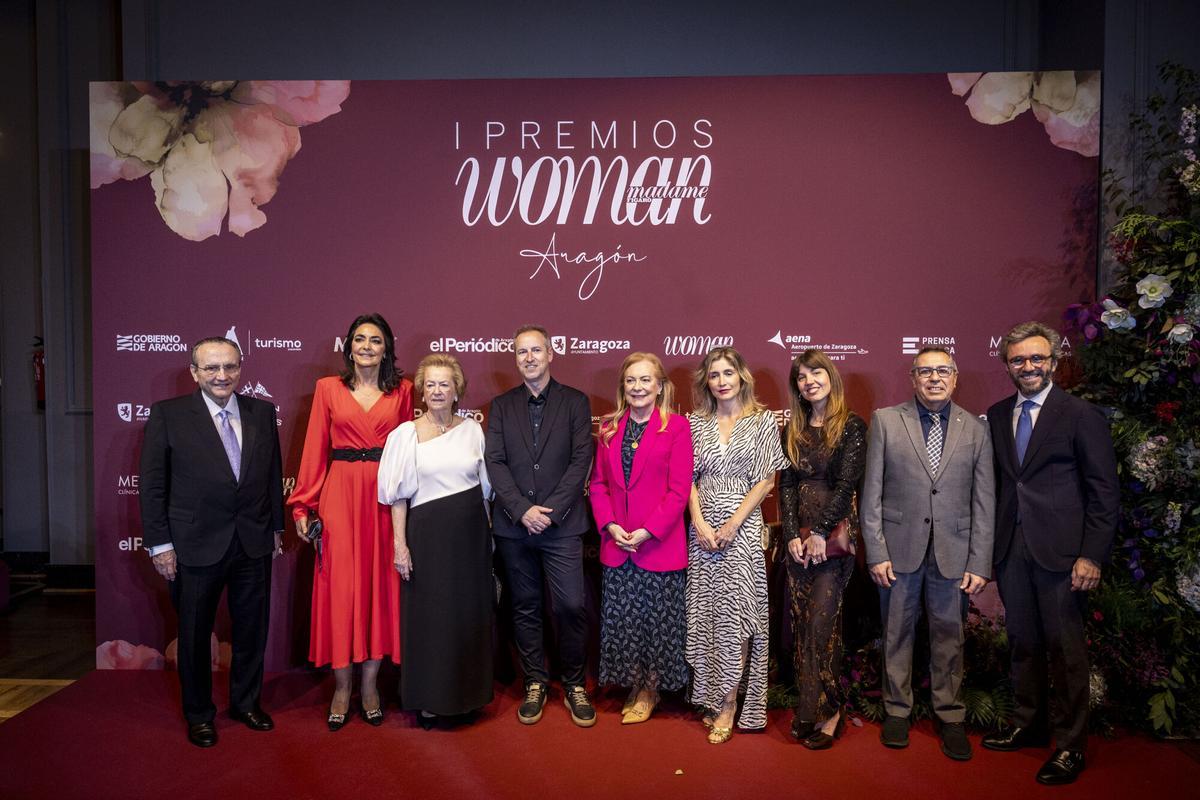 En imágenes| La alfombra roja de los Premios Woman Aragón