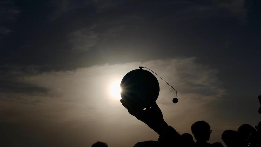 Así se ha vivido el eclipse en la UA