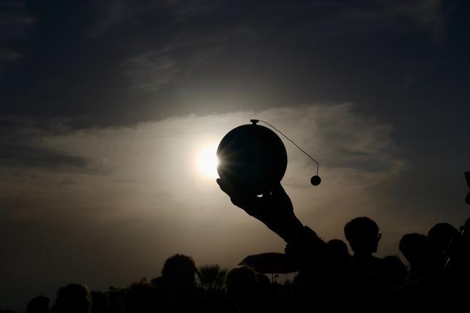 Así se ha vivido el eclipse en la UA