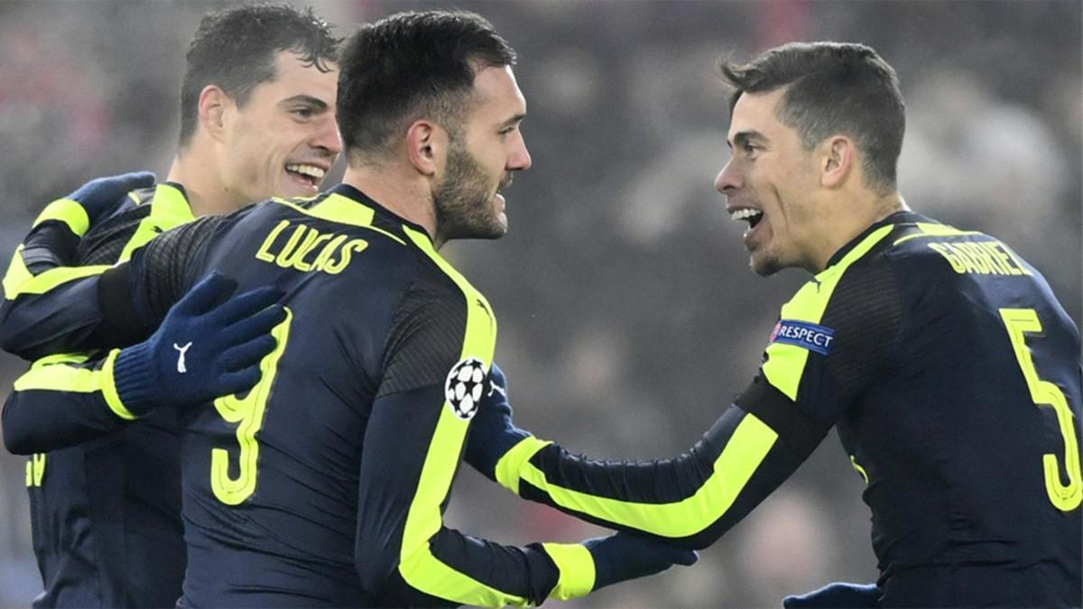 Lucas Pérez vivió su particular noche mágica en Europa