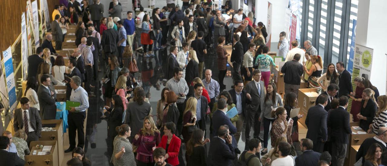 Imagen de un congreso de jóvenes emprendedores celebrado en el Auditorio Provincial.