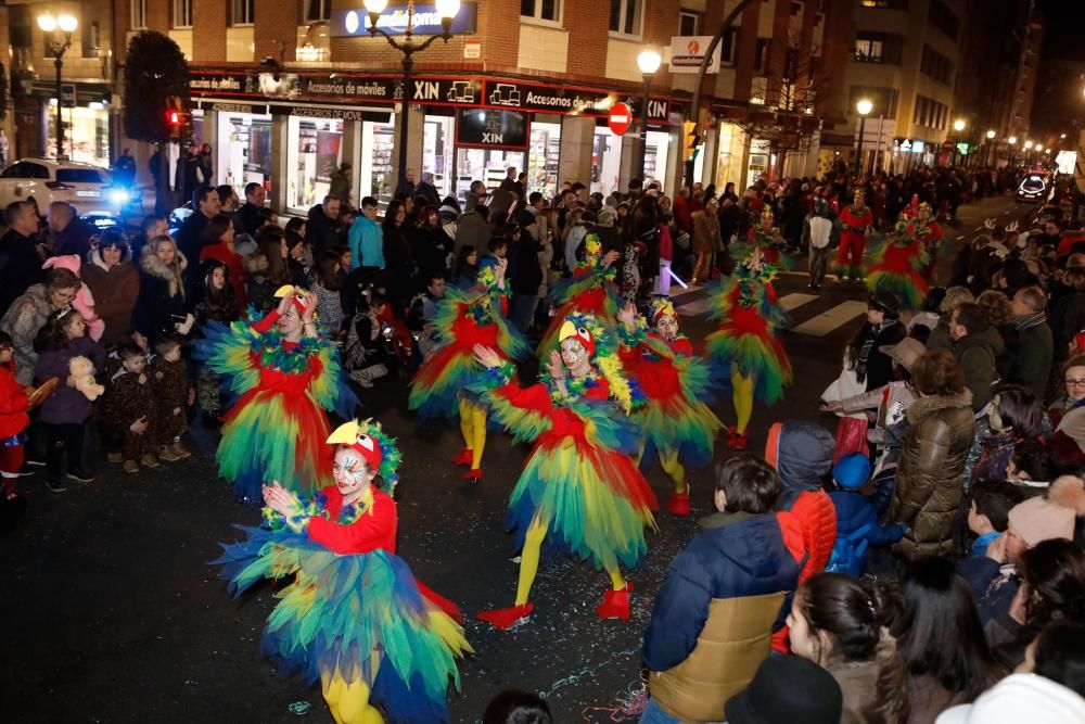 Desfile de Antroxu en Gijón