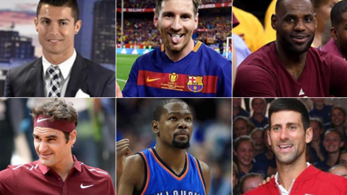 Estos son los seis deportistas mejor pagados del mundo en 2016