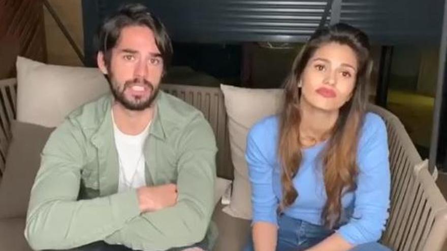 Isco AlarcÃ³n y Sara SÃ¡lamo.