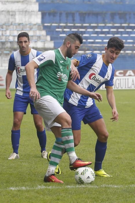 El partido entre el Real Avilés y el Llanes, en imágenes