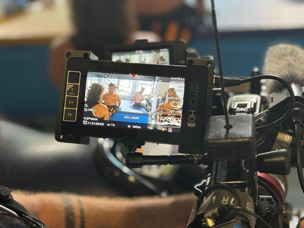 Momento del documental "Ganas de vivir".