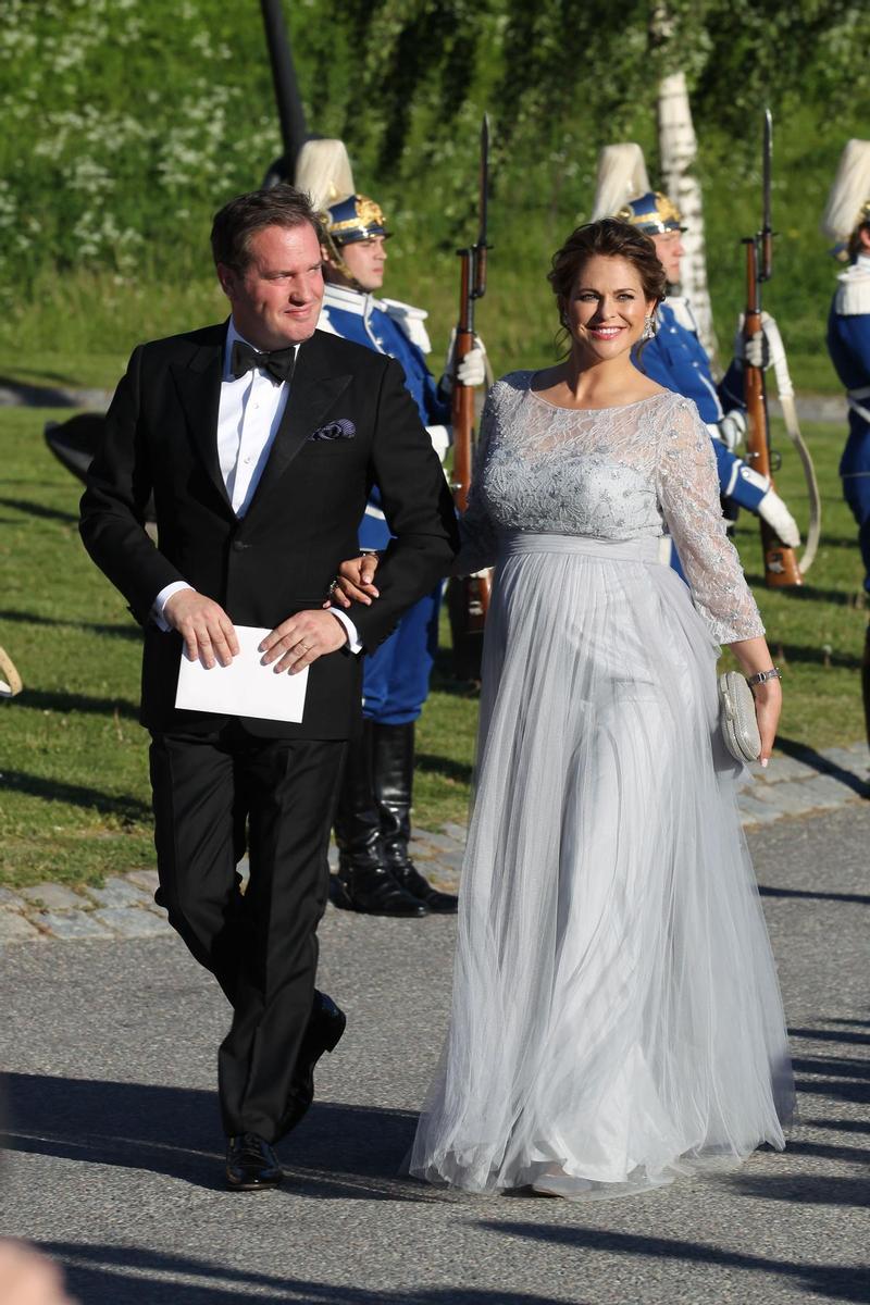 Princesa Magdalena de Suecia y su marido