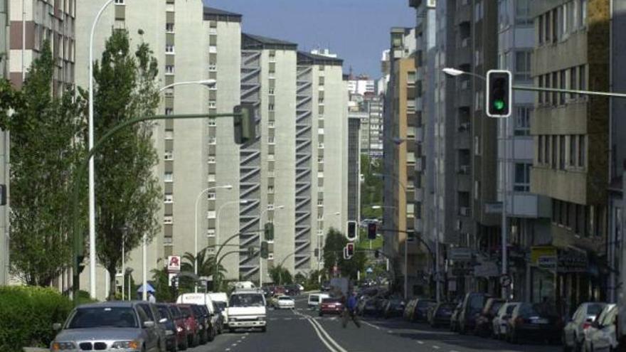 Imagen de parte de la avenida de Monelos. / carlos pardellas