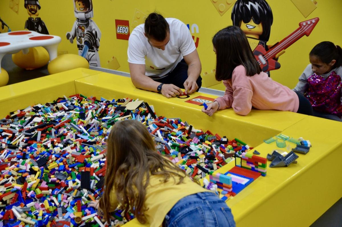 Espacio LEGO Fan Factory, en Aqua Multiespacio, recientemente renovado.
