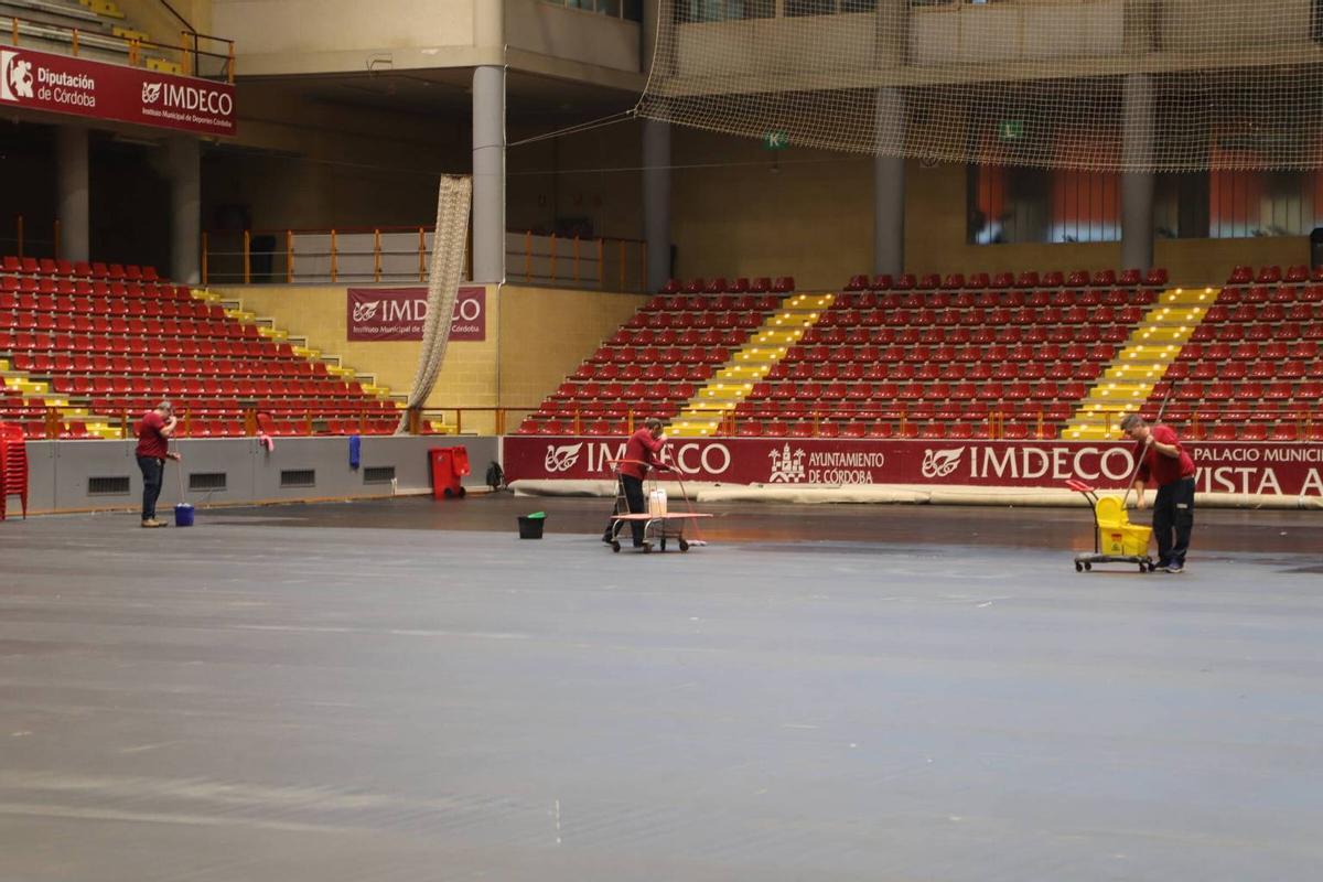 El Palacio Municipal de Deportes Vista Alegre, sin actividad.