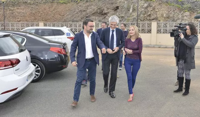 Adolfo Suárez Illana, candidato del PP al Congreso de los Diputados, visita Gran Canaria