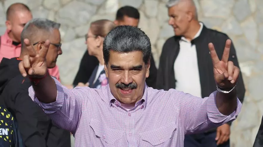 Maduro dice que "persiguen, golpean, desaparecen y torturan" a jóvenes venezolanos en EEUU