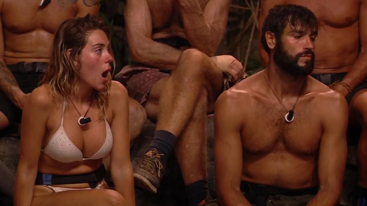 Claudia y Gerard en 'Supervivientes'