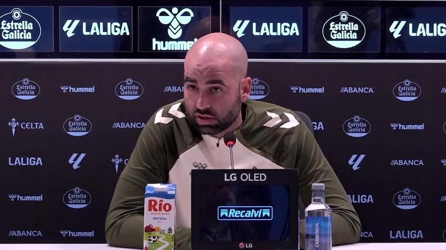 Giráldez: "Me alegro de tener jugadores valientes y un club que respalde la libertad"