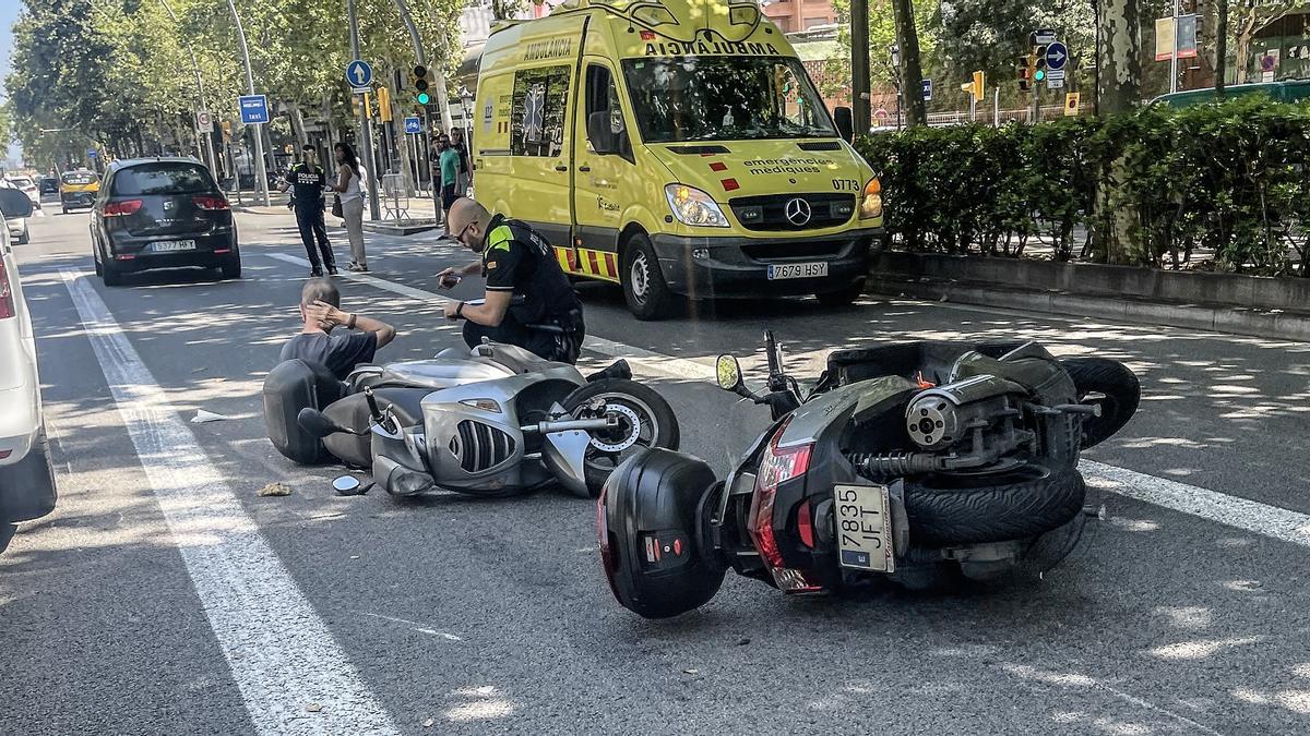 accidente barcelona