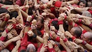 Los Castellers de Barcelona. 