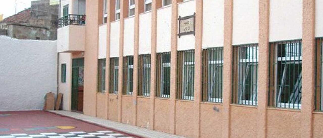 Un colegio en Tenerife.