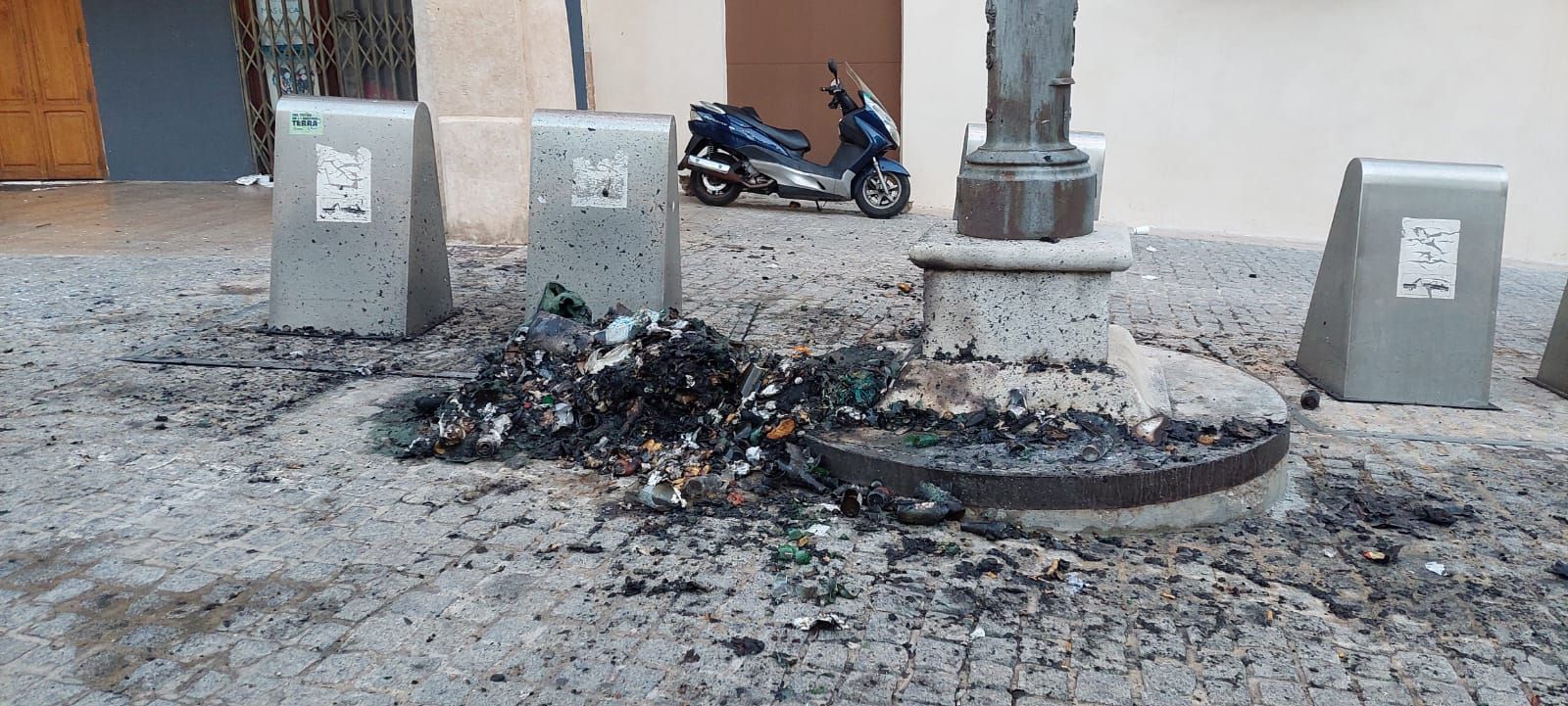 Oleada de actos vandálicos en Xàtiva