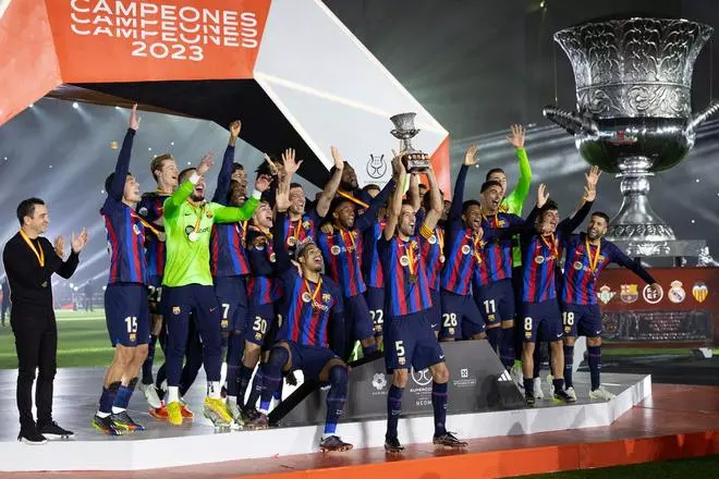 Las imágenes de la Supercopa de España: Real Madrid - FC Barcelona