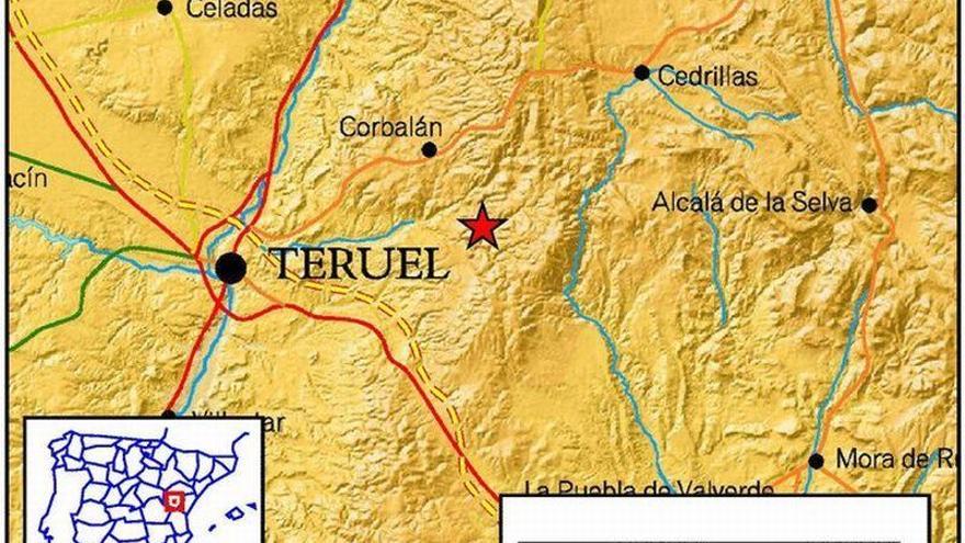 Registrado un terremoto de magnitud 3.7 en Corbalán