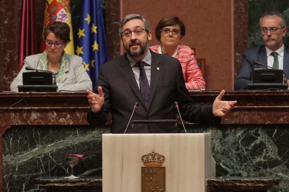 López Miras, presidente electo de la Región de Murcia