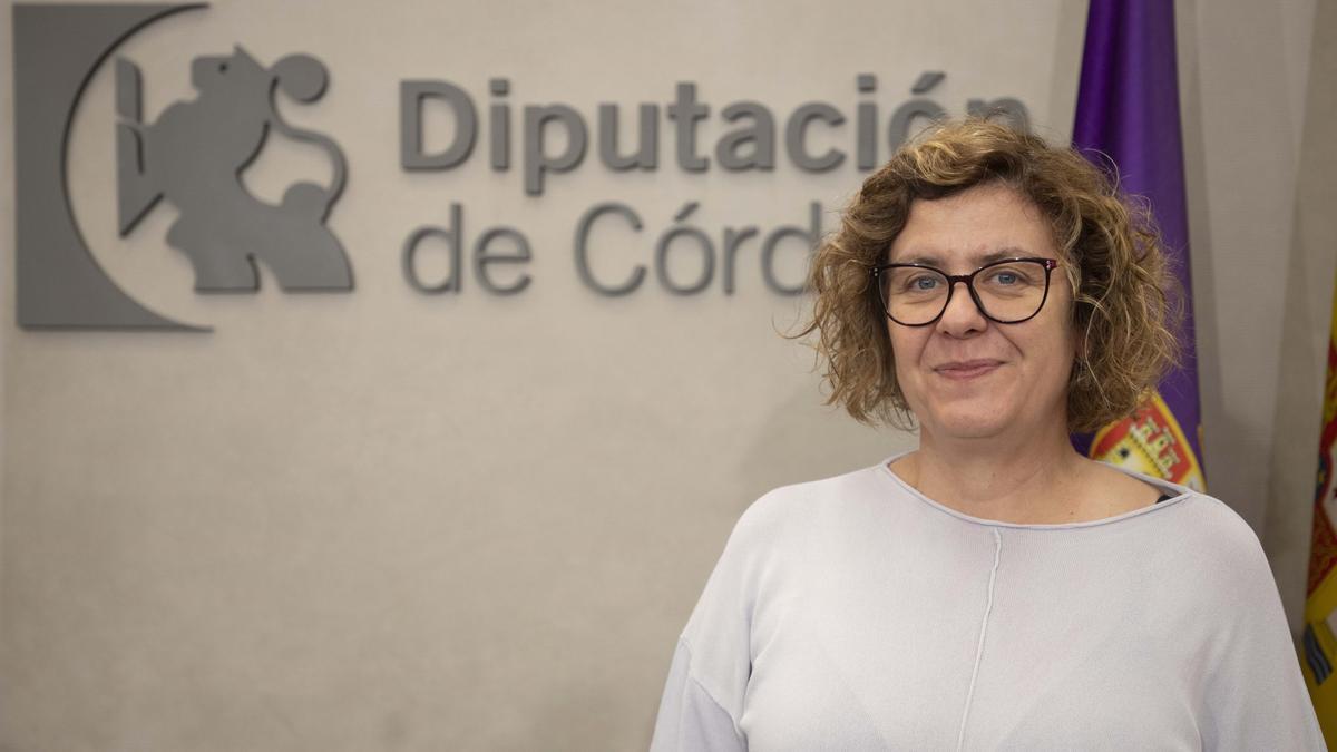La delegada de Igualdad de la Diputación, Alba Doblas.
