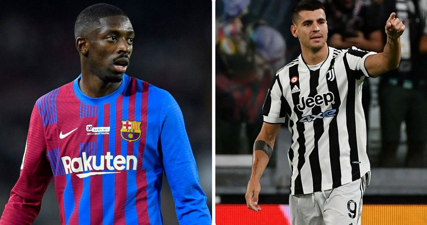 ¿Álvaro Morata u Ousmane Dembélé?