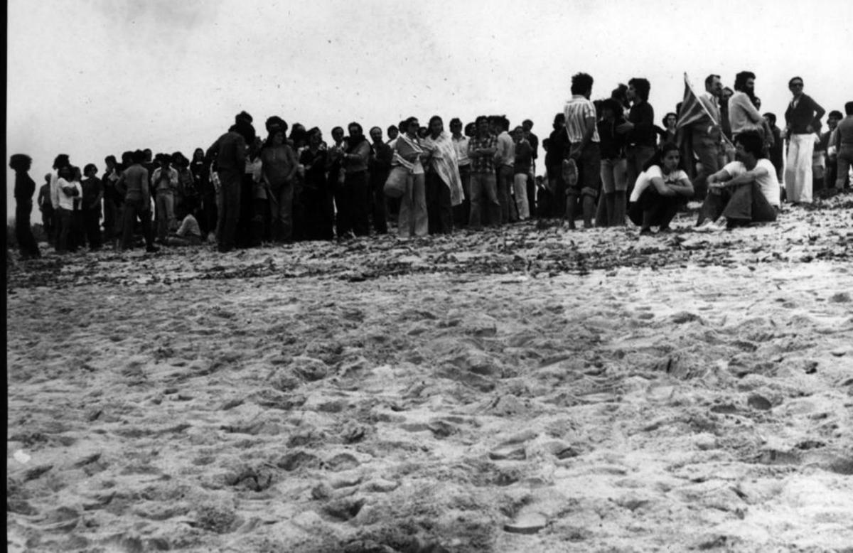 Mítica manifestación en es Trenc, en el año 1978. | DM
