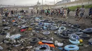 DIRECTO | Ceuta empieza a recuperar la calma tras la segunda noche de la crisis de entrada de migrantes
