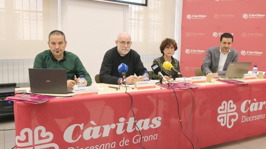 El 40% de les persones ateses per Càritas a Girona té menys de 35 anys