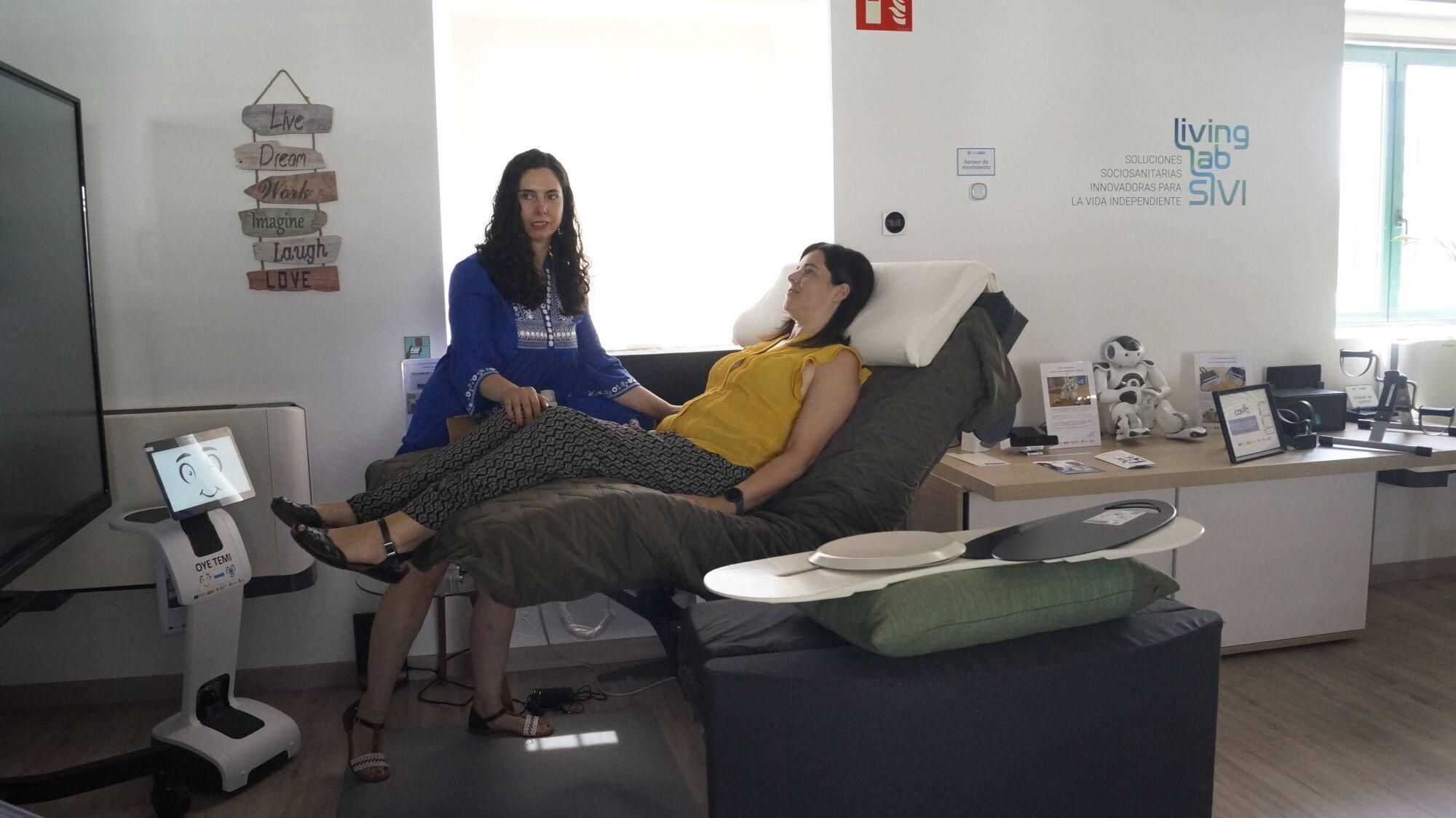 Taller de "Movilizaciones y transferencias para una mayor autonomía" en el HUB Tecnológico de La Aldehuela en Zamora.
