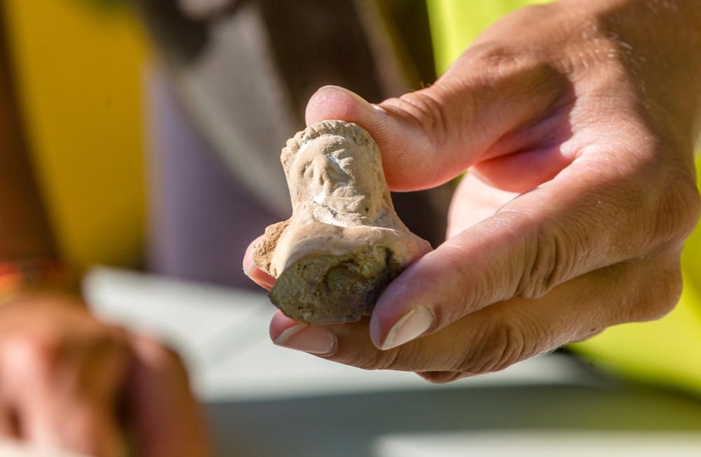 Excavación arqueológica en el Castell de Benidorm