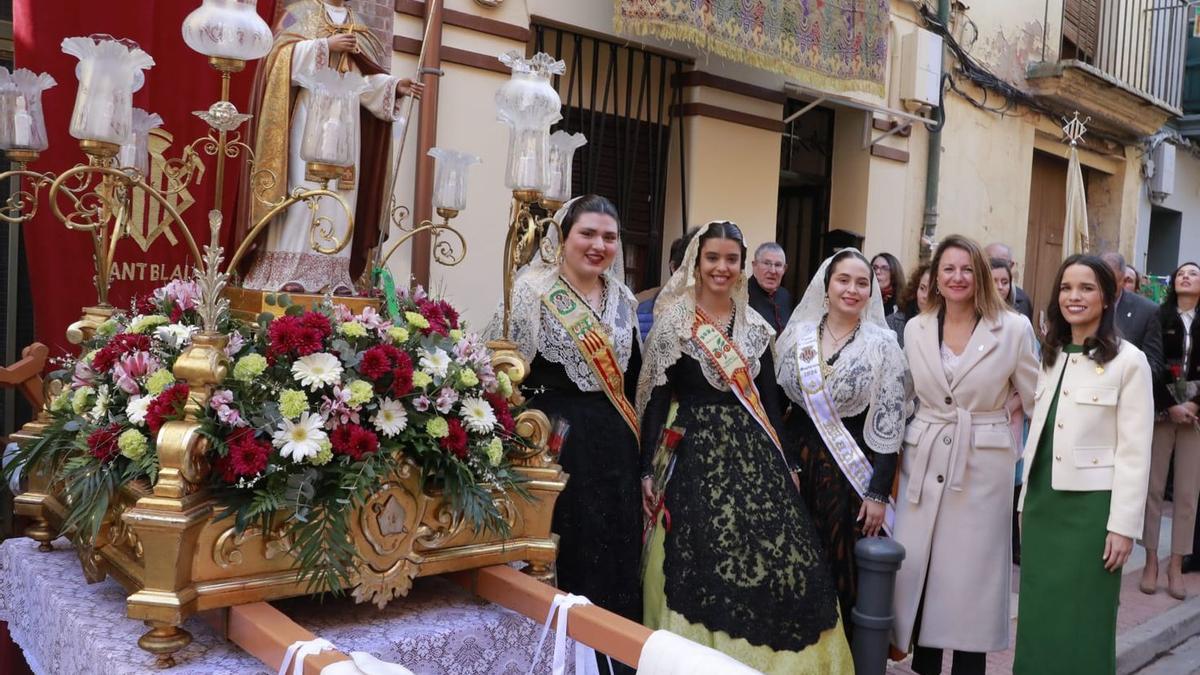 Día grande en las fiestas de Sant Blai de Castelló