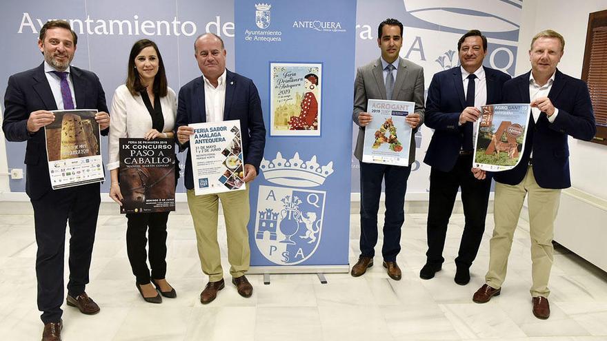 Presentación de la feria de Antequera de 2019, en el Ayuntamiento.