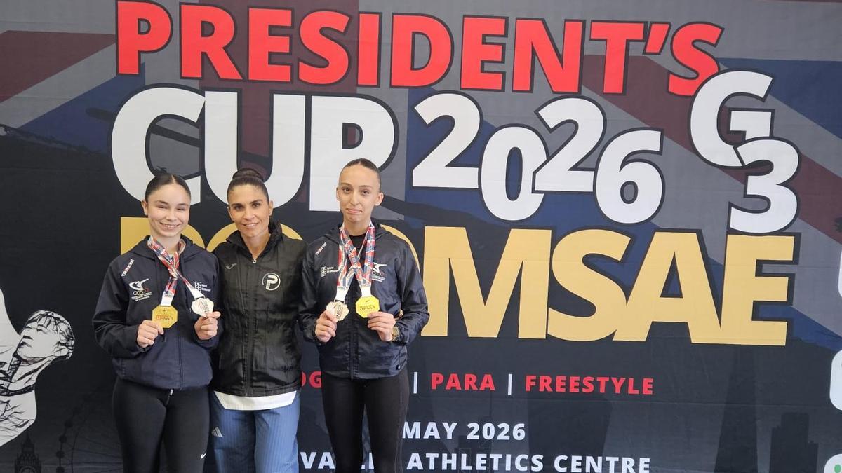 Valeria Soto y Sira Ferreira, del Club Patiño, hacen podio en el Open de Londres y la President's Cup