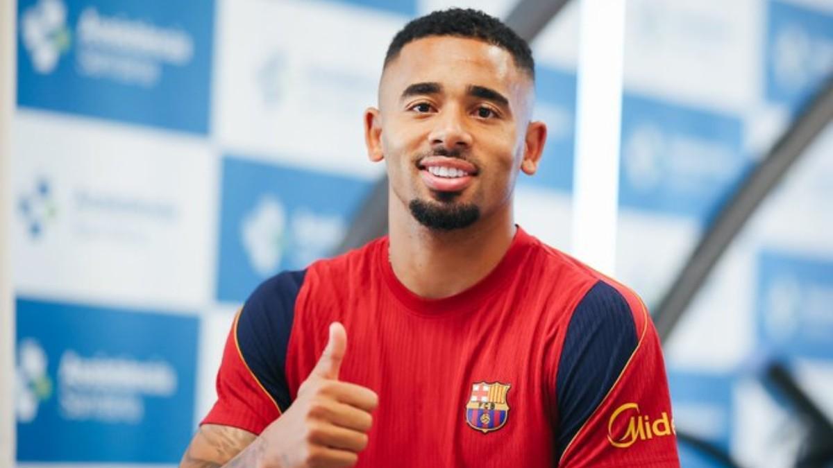 Gabriel Jesus, el '9' del Barça de Hansi Flick
