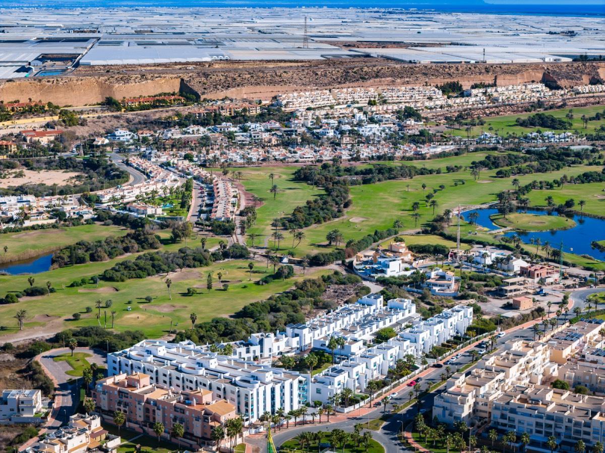 El espectacular campo de golf de Almerimar