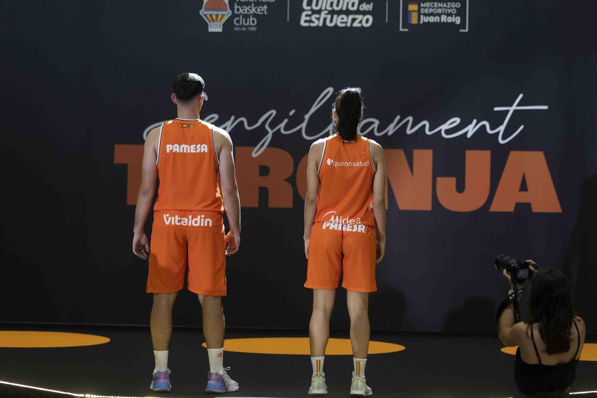 Presentación de los equipajes del Valencia Basket