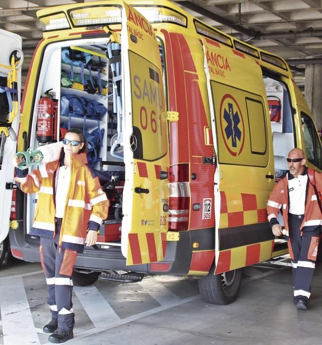 Ambulancias públicas para las urgencias