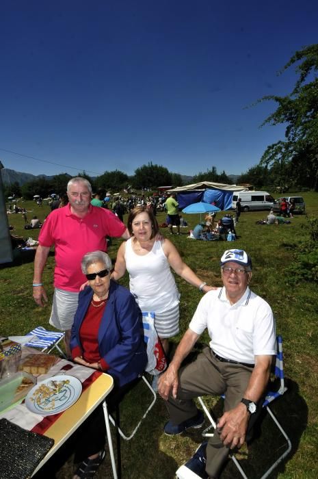 Fiesta del Corderu en Prau L.lagüezos