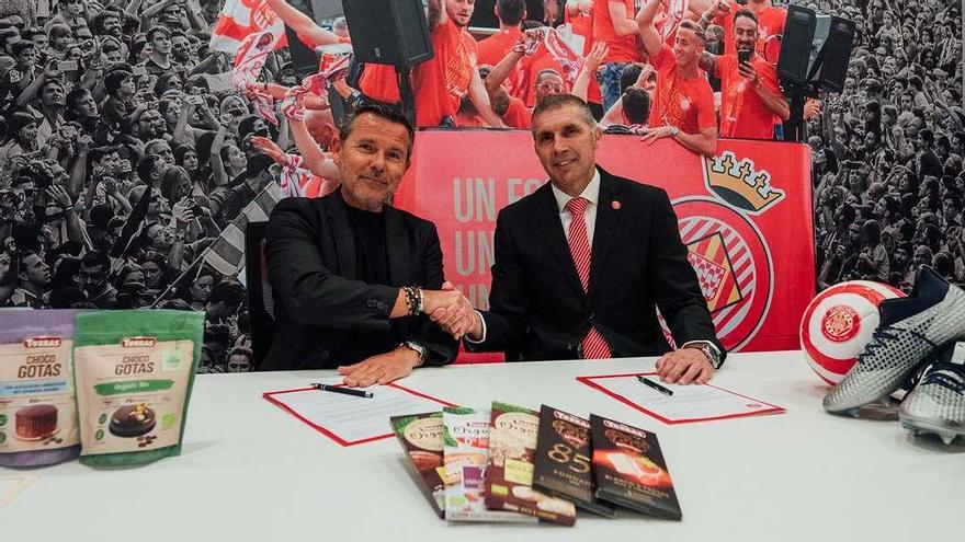 Xocolates Torras es converteix en patrocinador i «la xocolata oficial» del Girona FC